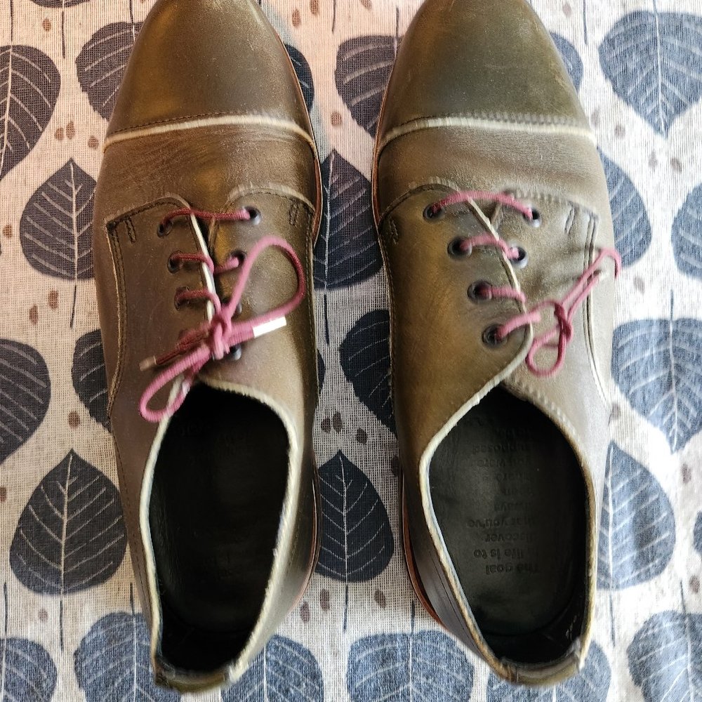 Green Leather Shoes